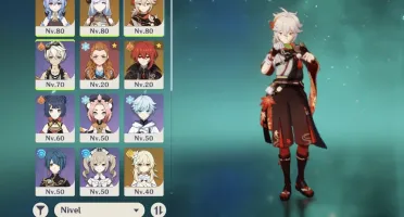 Ar46. Ganyu, kazuha, Shenhe e Diluc