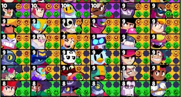 Conta brawl Stars com muitas skins e troféu preço negociável