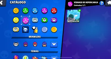 Conta brawl Stars com muitas skins e troféu preço negociável