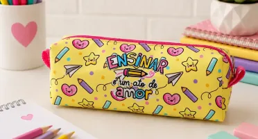 Kit 10 Estojos Personalizados para Professores