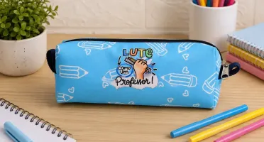 Kit 10 Estojos Personalizados para Professores