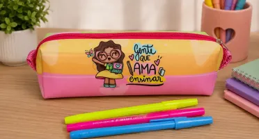 Kit 10 Estojos Personalizados para Professores