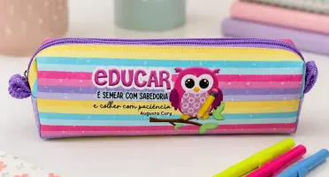 Kit 10 Estojos Personalizados para Professores