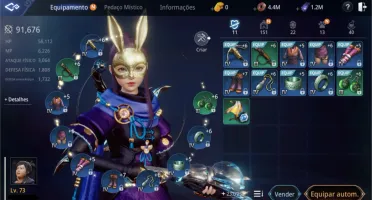 Arqueira Mir4 91k power LV73 NA21