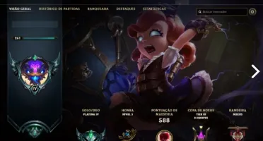C. PLATINA 4 - COM MAIS DE 175 SKIN E 39 CRHOMAS