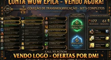 Conta World Of Warcraft ~ Wow Retail