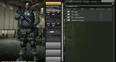 Conta Combat Arms Antiga e com patente