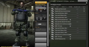 Conta Combat Arms Antiga e com patente