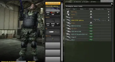 Conta Combat Arms Antiga e com patente
