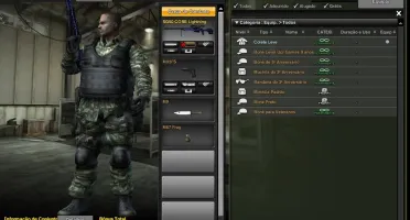 Conta Combat Arms Antiga e com patente