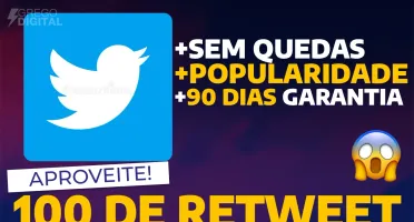 [Promoção] 100 Retweet para Twitter por apenas R$2,49