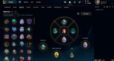 Conta lol desde a season 3