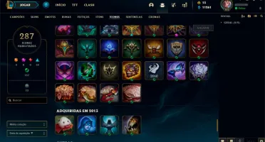 Conta lol desde a season 3