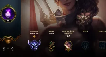 Conta Diamante 4 75% winrate(menos de 70 games)