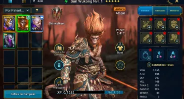 Conta Raid Shadow Legends Com Sun Wukong + Deliana