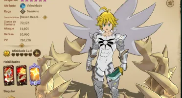 Conta The Seven Deadly Sins Grand Cross - Meta