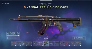 Conta Valorant com várias skins