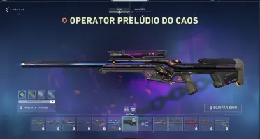 Conta Valorant com várias skins