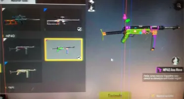 Conta Free Fire Mestre