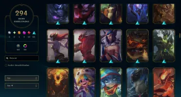 CONTA LOL | 294 SKINS | SEASON 2012 | 100% SEGURA | DADOS DE