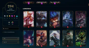 CONTA LOL | 294 SKINS | SEASON 2012 | 100% SEGURA | DADOS DE
