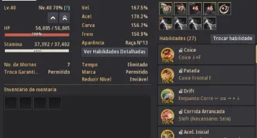 Venda Black Desert SA conta - 861 GS