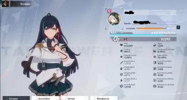Conta Tower of Fantasy Lin c2 server Tiamat