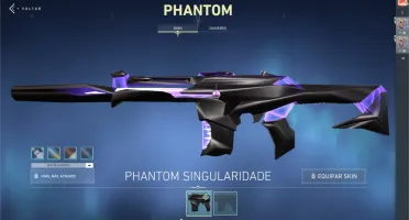 Conta Com Skin De Phantom , Platina 2