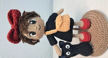 Amigurumi Kiki e Jiji