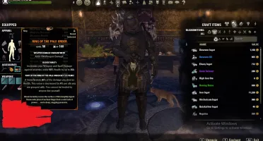 Conta ESO CP 648 / 591k gold / Site e Steam