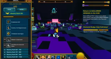 Conta Trove End Game, Mastery 682, geode mastery 100