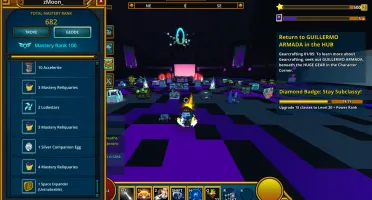 Conta Trove End Game, Mastery 682, geode mastery 100
