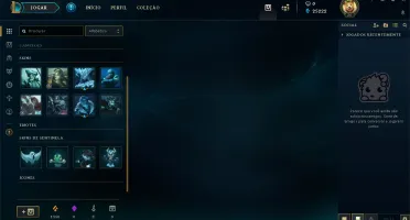 Conta Unranked LV 30 + 20 Campeões + 25K de EA