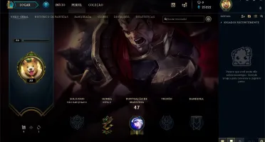 Conta Unranked LV 30 + 20 Campeões + 25K de EA