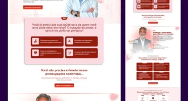 Template Cardiologista Benjamin + Wordpress Elementor Script