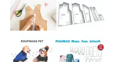 370 Modelagem Roupas Infantil Masc Fem Pet Sem Frete