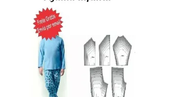 370 Modelagem Roupas Infantil Masc Fem Pet Sem Frete