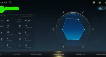 Conta WildRift Diamante, 2 seasons seguidas! A Mais barata++