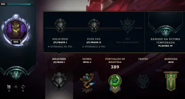 1186 reais gastos - 169 skins - plat IV honra 5 na season 9