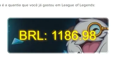 1186 reais gastos - 169 skins - plat IV honra 5 na season 9