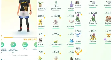 Conta nível 37 top!!!