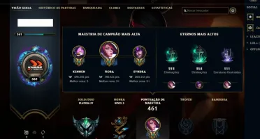 conta platina main fiora