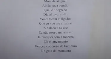 Letras composições