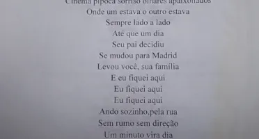 Letras composições