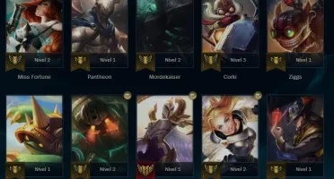 Conta Platina 3 , poucos champs e skins, pra vender logo