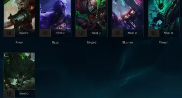 Conta Platina 3 , poucos champs e skins, pra vender logo