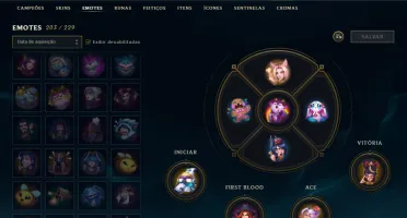 Conta League of Legends + 600 skins
