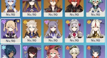 11 char 5*|Total 31 char | 8 Armas 5*