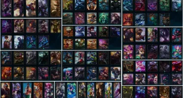 Conta com 226 skins ,168 icones e 20 emotes e todos campeões