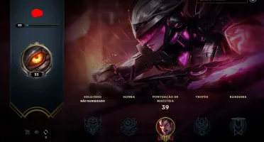 Conta lol lvl 23